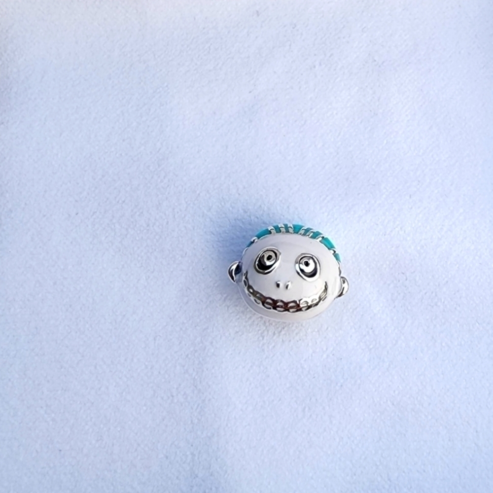 New the Nightmare before Christmas kid Barrel silver charm for Pandora bracelet